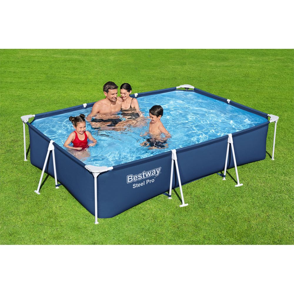 בריכה ביתית Bestway מלבנית 200*300 ס"מ - יבואן רשמי דגם 56404 - Image 6