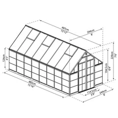 חממה ביתית 2.4X4.9 Balance מבית פלרם - Canopia - Image 3