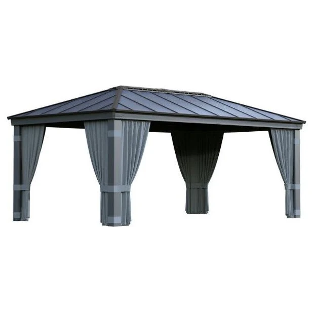 וילונות לגזיבו 3.6x4.3 Dallas מבית פלרם - Canopia