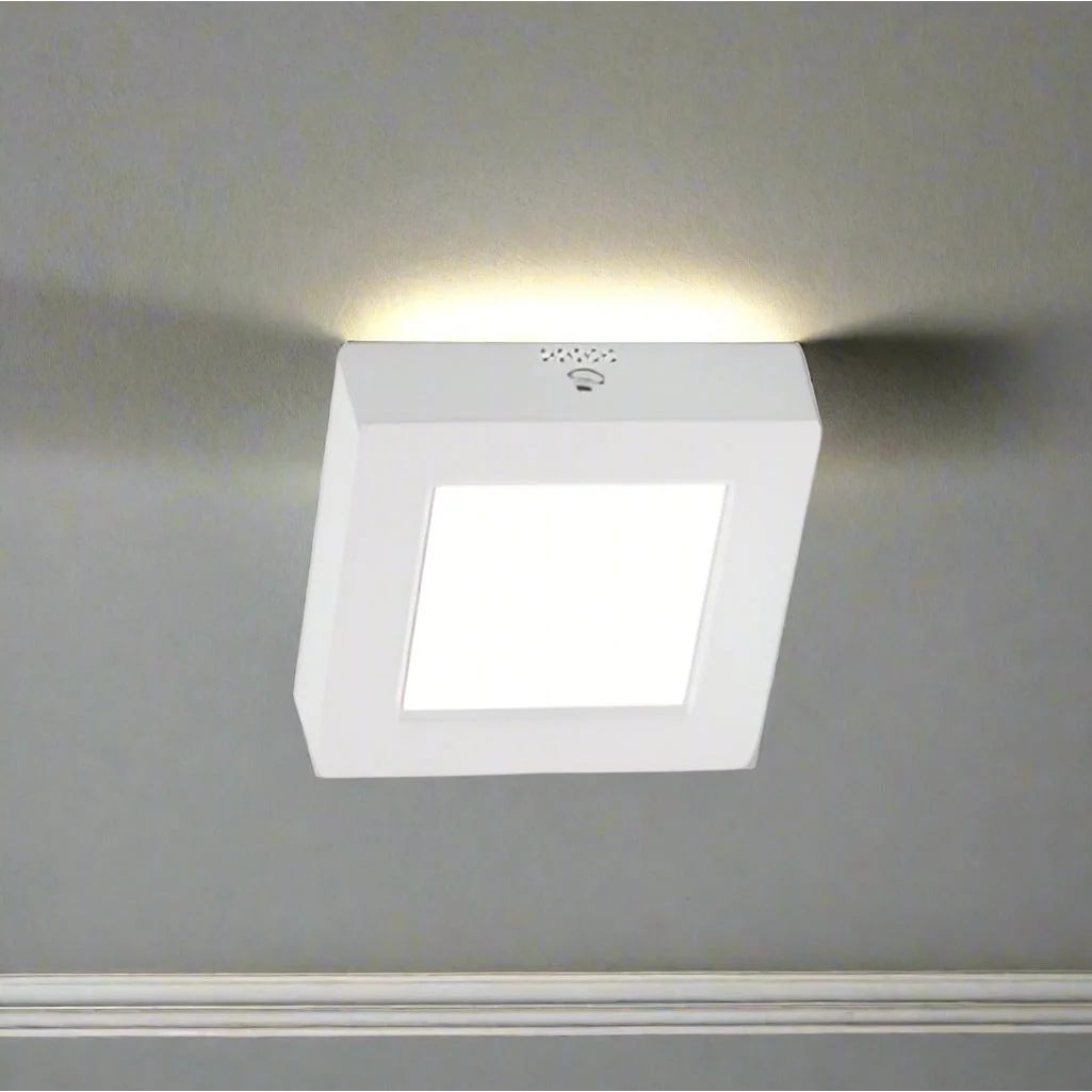 פאנל לד צמוד לבן אינטגרלי 6W קוטר 10X10ס"מ