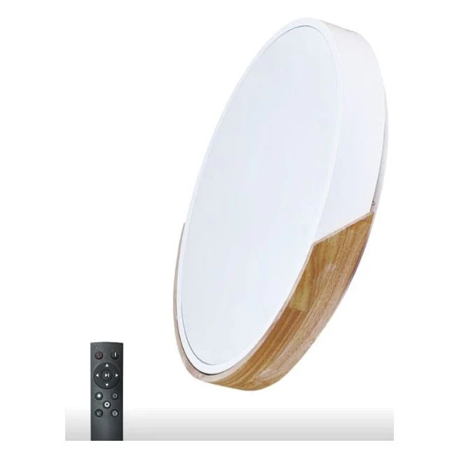 צמוד תקרה RAFA לבן קוטר 52 ס"מ 100W CCT + שלט - Image 2