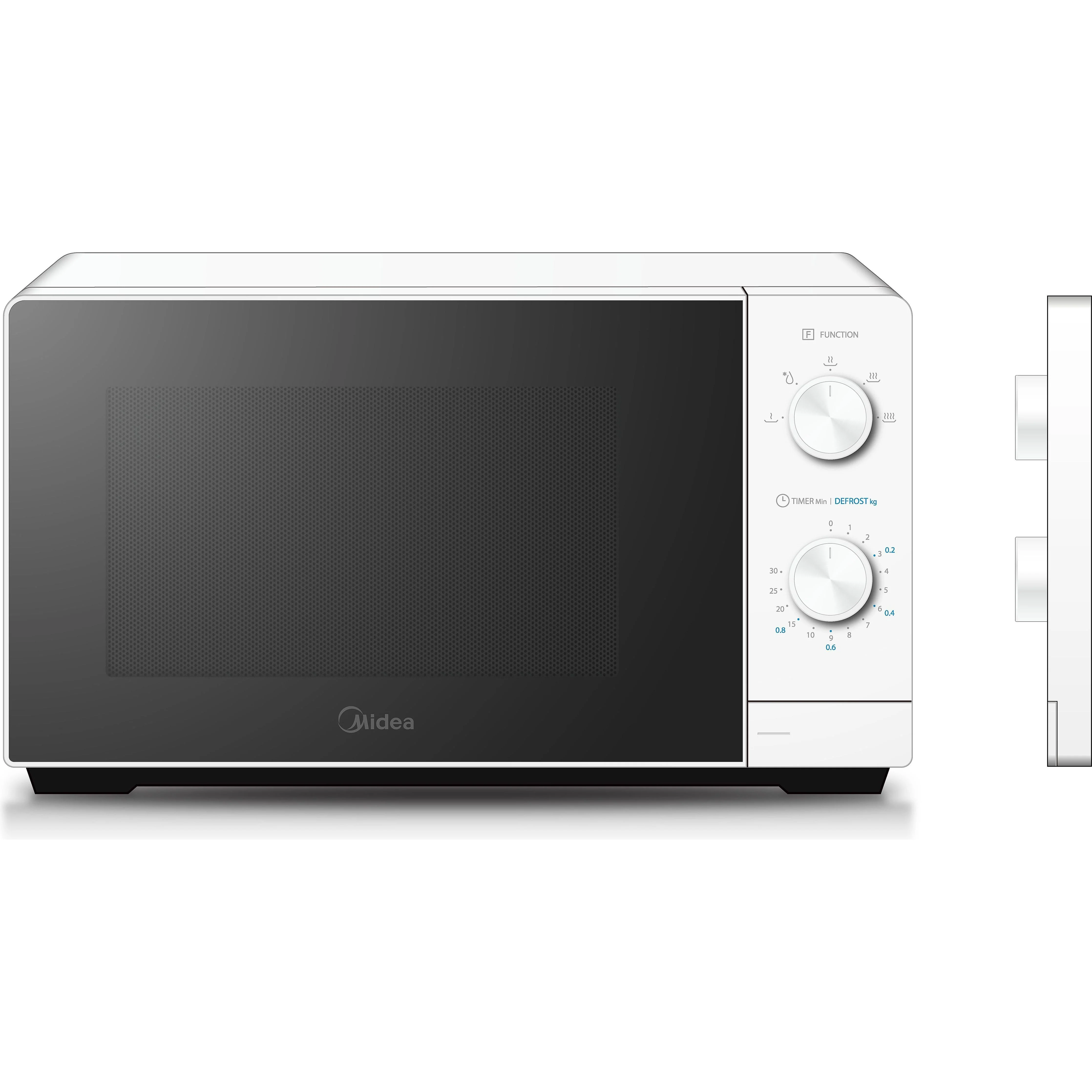 מיקרוגל מכני 20 ליטר לבן דגם MM7P012MZ של MIDEA - Image 2