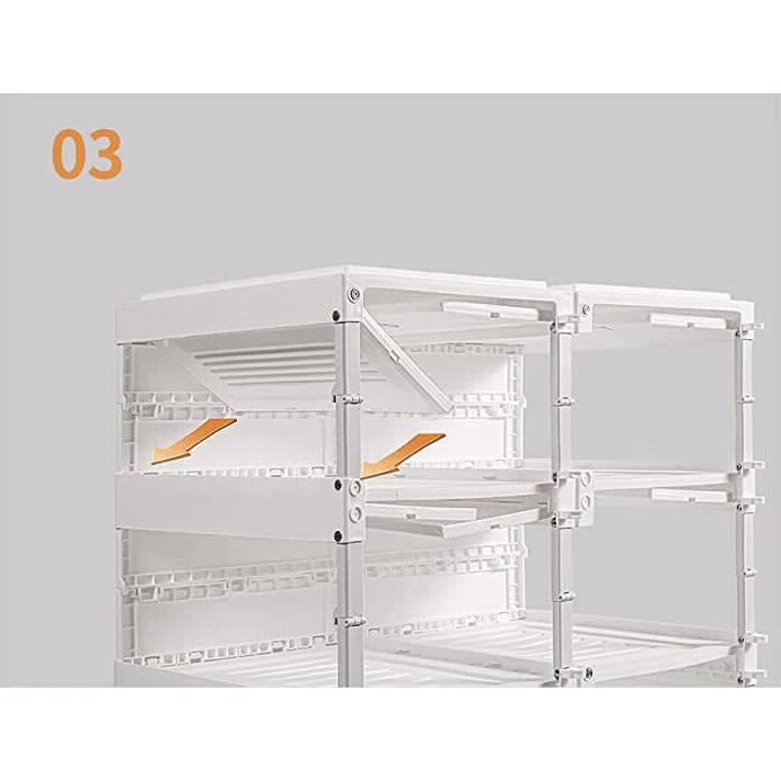 ארון נעליים מתקפל - 16 זוגות - Image 4