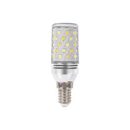 נורת לד T28 קומפקטית שקופה 8W E14 גוון חם OMEGA 3000K