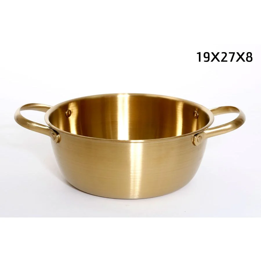 סיר הגשה נירוסטה זהב 19 ס״מ DreamChef - Image 2