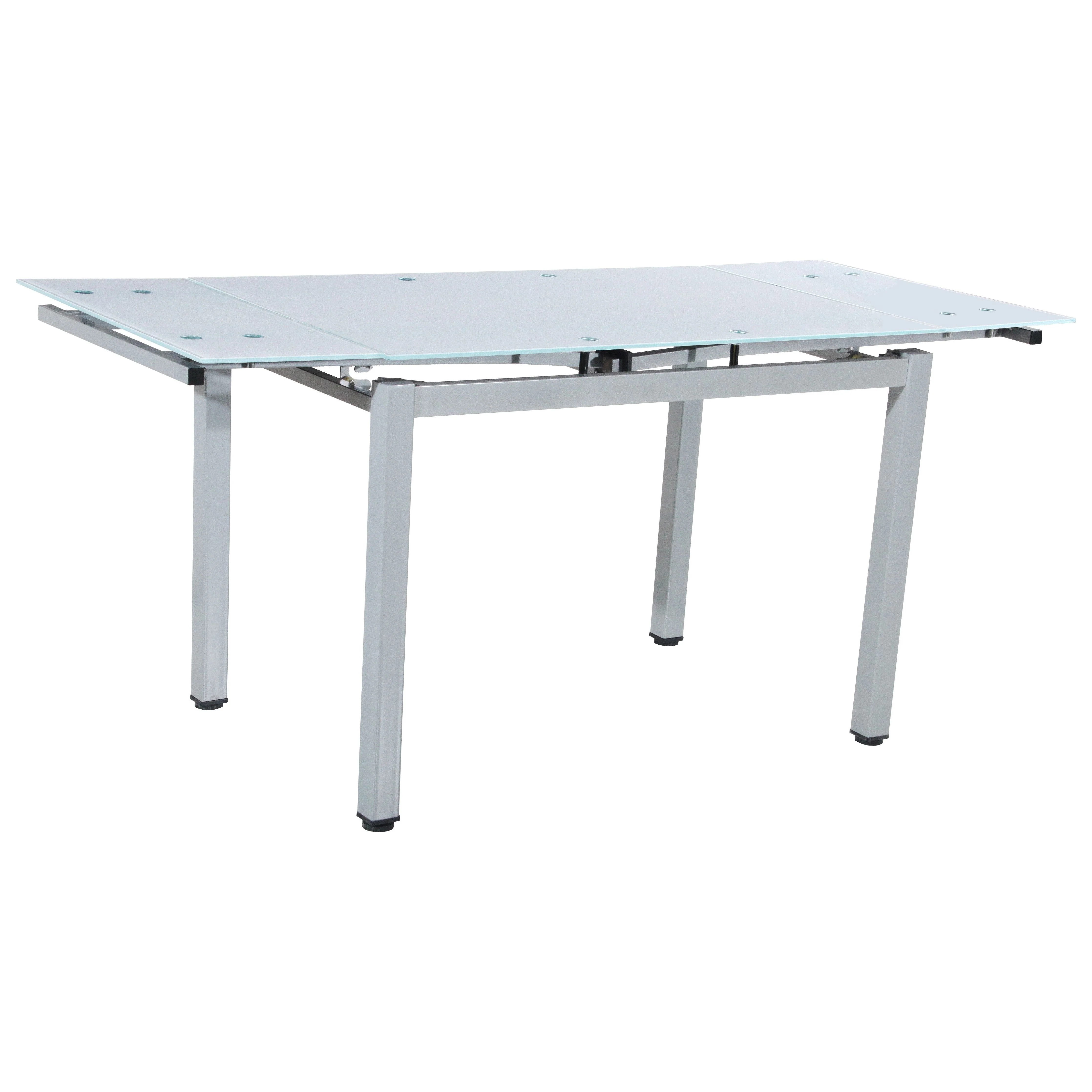 שולחן אוכל נפתח 110X70 ס"מ, דגם ונציה לבן Livea - Image 2