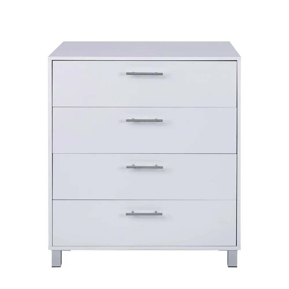 שידה 4 מגירות 80 ס"מ לבן - Image 12