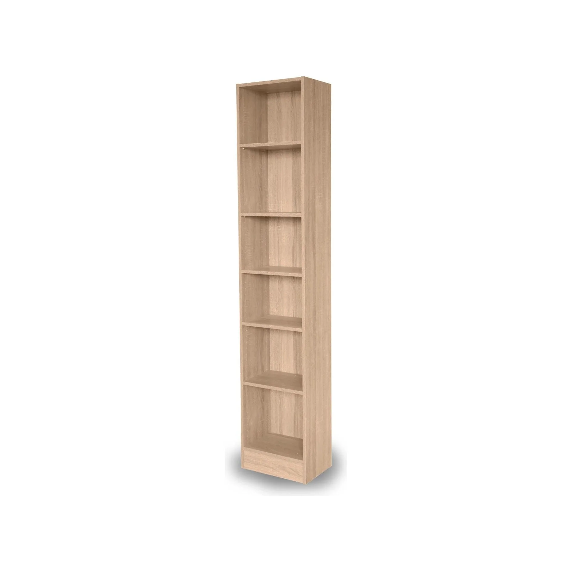 כוננית ספרים 40*28*202 ס"מ צבע עץ - Image 2