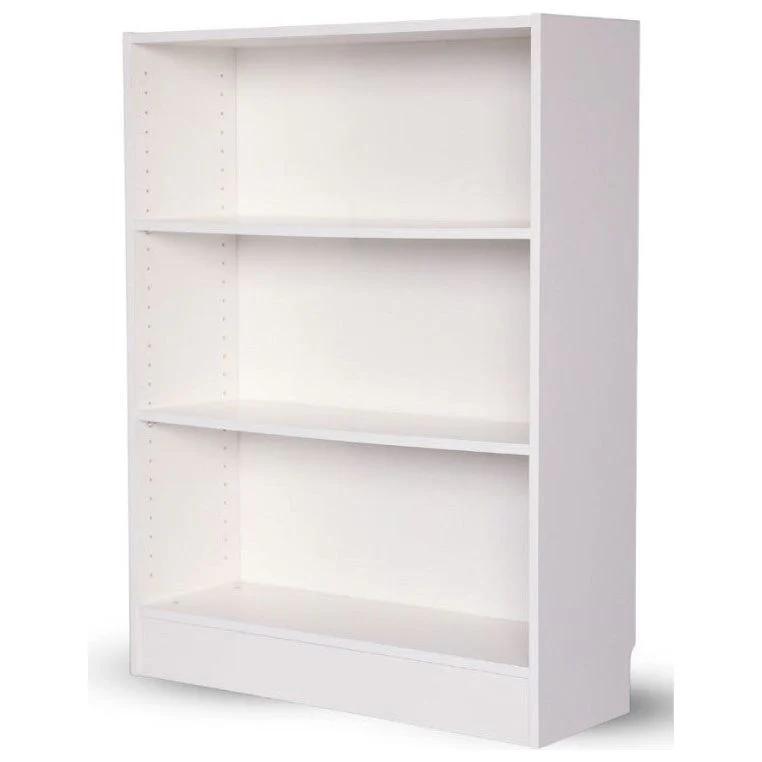 כוננית ספרים 106*28*80 סמ לבן - Image 3