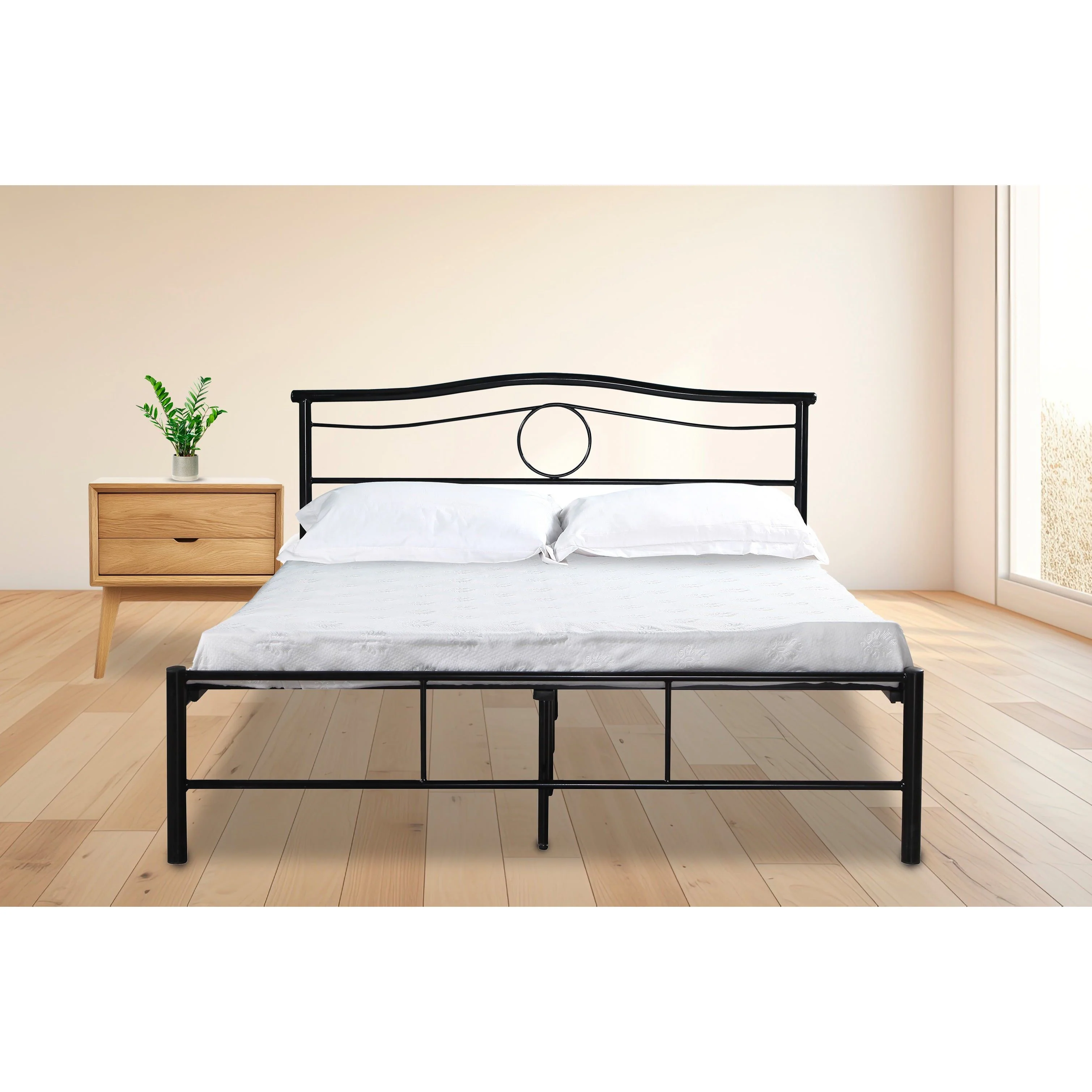 מיטה זוגית מעוצבת 160*200 דגם וינה צבע שחור HOME - Image 3