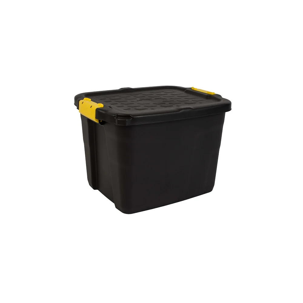 ארגז איחסון 42 ליטר שחור Heavy Duty - Image 2