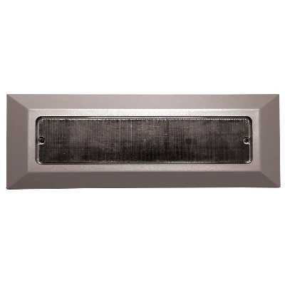 תאורת חוץ צמוד קיר - שבילית לד 3 גוונים אור IP65 4.4W CCT אפור - Image 2